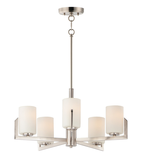 Mid. Chandeliers Glass Up by Maxim ( 16 | 21286SWSN Dart ) 