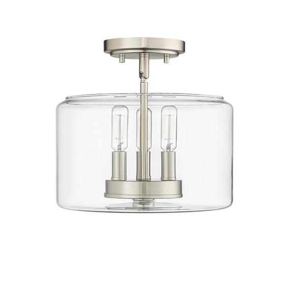 Semi-Flush Mts. Bowl Style by Millennium ( 59 | 46923-BN Asheville ) 