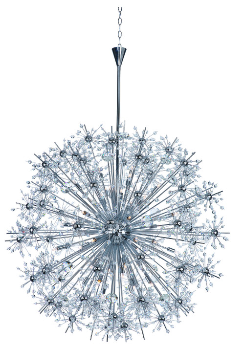 Large Chandeliers Starburst by Maxim ( 16 | 39747BCPC Starfire ) 