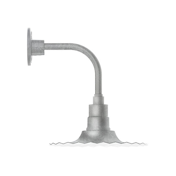 Exterior Wall Mount by Montclair Light Works ( 518 | GNT158-49-B03-G06 Radial ) 