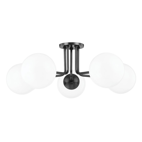Semi-Flush Mts. Multi-port/Cluster by Mitzi ( 428 | H105605-OB Stella ) 