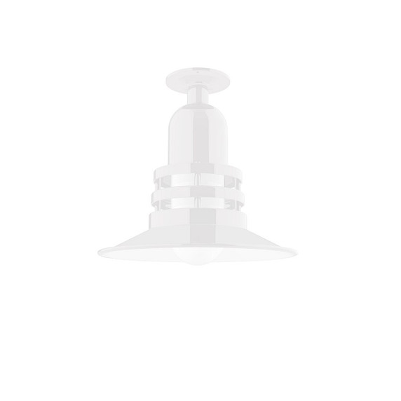 Exterior Ceiling Mount by Montclair Light Works ( 518 | FMB148-44-G07 Atomic ) 