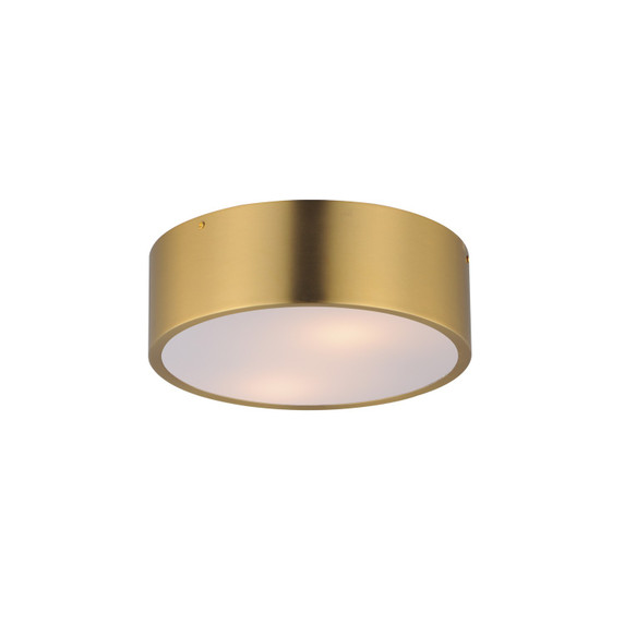 Flush Mounts Drum Shade by Maxim ( 16 | 10494WTSBR Tommy ) 