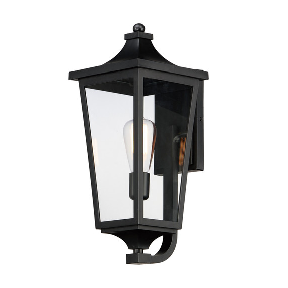 Exterior Wall Mount by Maxim ( 16 | 40233CLBK Sutton Place VX ) 