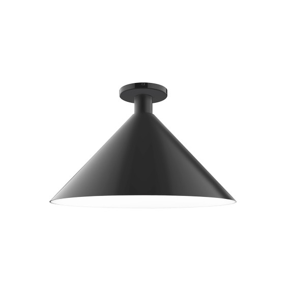 Semi-Flush Mts. Glass Down by Montclair Light Works ( 518 | FMDX467-41 Chase ) 