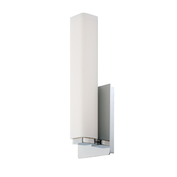 Sconces Single Glass by Modern Forms ( 281 | WS-3115-CH Vogue ) 