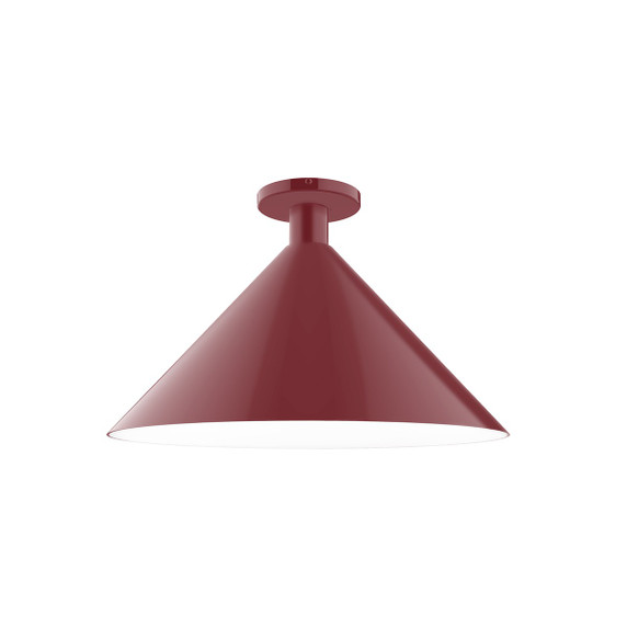 Semi-Flush Mts. Glass Down by Montclair Light Works ( 518 | FMDX467-55 Chase ) 