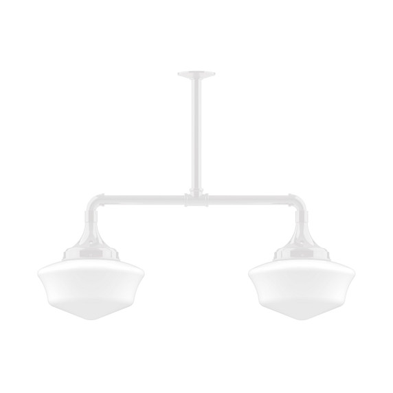 Linear/Island 2 Light Bar by Montclair Light Works ( 518 | MSD021-44-T36 Schoolhouse ) 