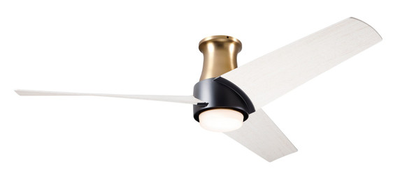 Fans Huggers by Modern Fan Co ( 201 | AMB-FM-SBMB-56-WW-870-WC Ambit Flush DC ) 