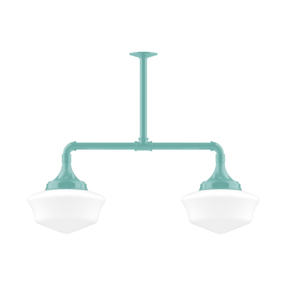 Linear/Island 2 Light Bar by Montclair Light Works ( 518 | MSD021-48-T30 Schoolhouse ) 