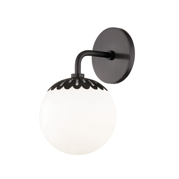Sconces Single Glass by Mitzi ( 428 | H193301-OB Paige ) 