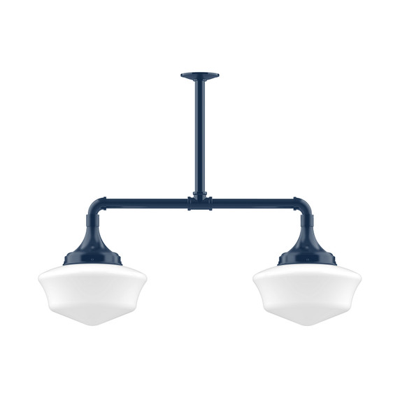 Linear/Island 2 Light Bar by Montclair Light Works ( 518 | MSD021-50-T48 Schoolhouse ) 