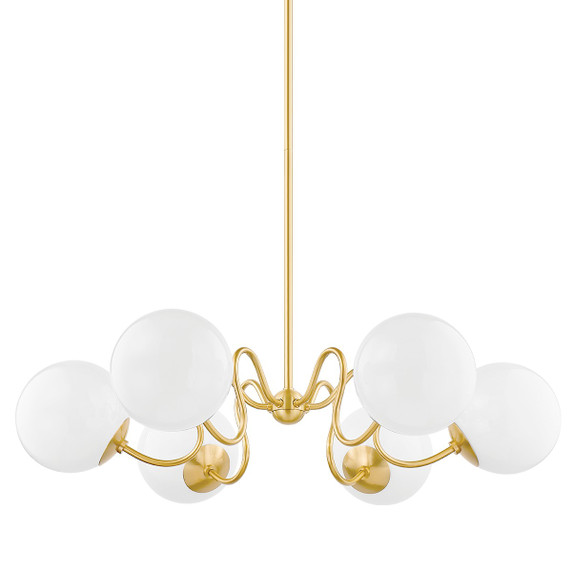Large Chandeliers Glass Shade by Mitzi ( 428 | H772806-AGB Havana ) 