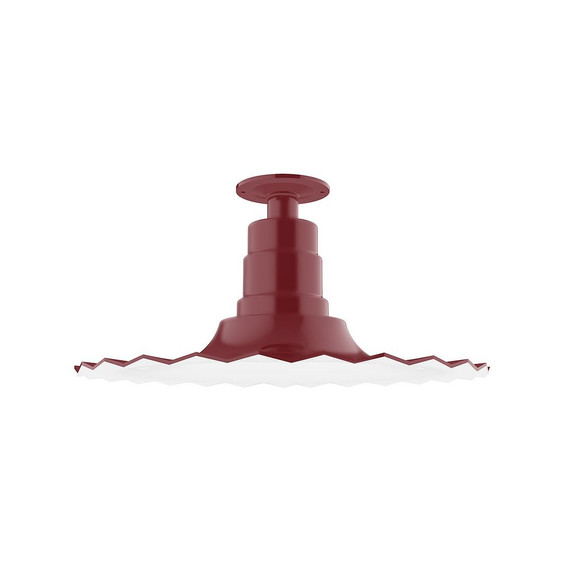 Exterior Ceiling Mount by Montclair Light Works ( 518 | FMB159-55-G05 Radial ) 