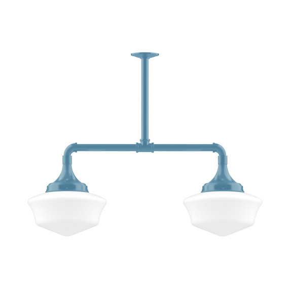 Linear/Island 2 Light Bar by Montclair Light Works ( 518 | MSD021-54-T30 Schoolhouse ) 