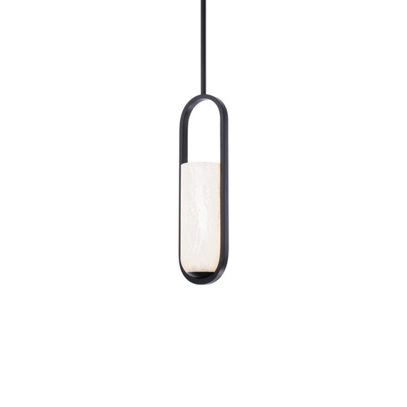 Mini Pendants Glass Down by Modern Forms ( 281 | PD-26316-BK Rollins ) 