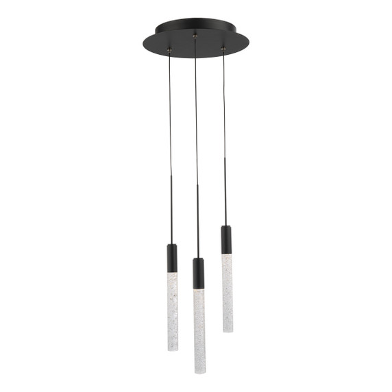 Mini Pendants 3 Light Cluster by Modern Forms ( 281 | PD-35603-BK Magic ) 