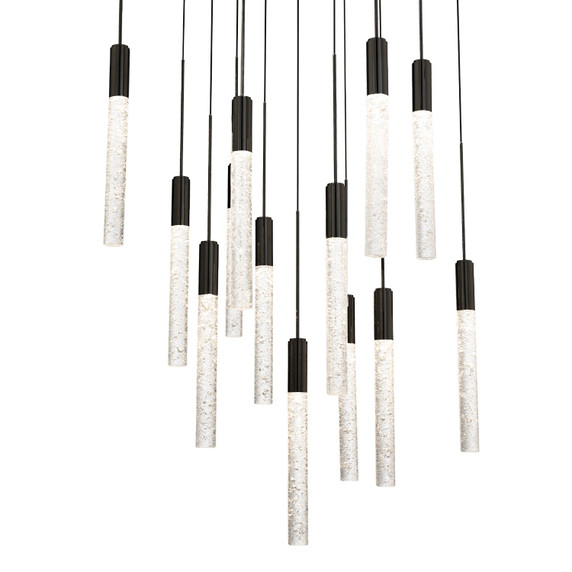 Mini Chandeliers Multi-Port/Cascade by Modern Forms ( 281 | PD-35613S-BK Magic ) 