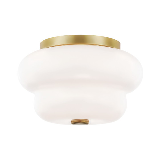 Flush Mounts Bowl Style by Mitzi ( 428 | H350502-AGB Hazel ) 