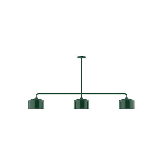 Linear/Island 3 Light Bar by Montclair Light Works ( 518 | MSN419-42 Axis ) 