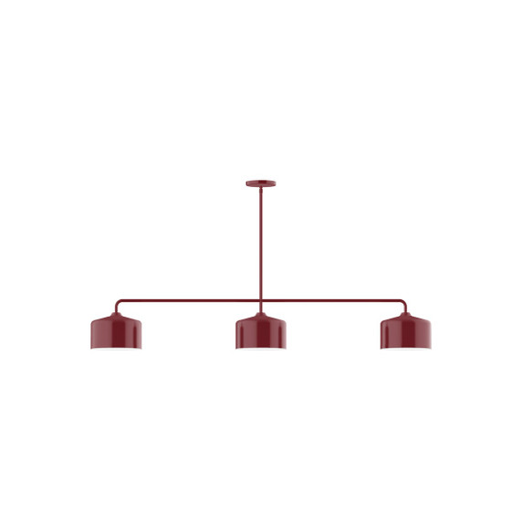 Linear/Island 3 Light Bar by Montclair Light Works ( 518 | MSN419-55 Axis ) 