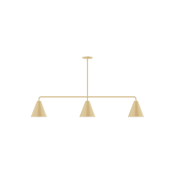 Linear/Island 3 Light Bar by Montclair Light Works ( 518 | MSN420-17 Jynx ) 