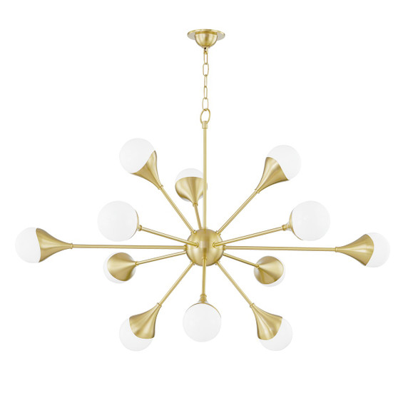Large Chandeliers Starburst by Mitzi ( 428 | H375812-AGB Ariana ) 