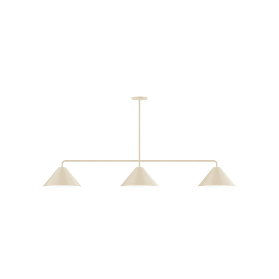 Linear/Island 3 Light Bar by Montclair Light Works ( 518 | MSN422-16 Pinnacle ) 