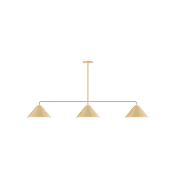 Linear/Island 3 Light Bar by Montclair Light Works ( 518 | MSN422-17 Pinnacle ) 