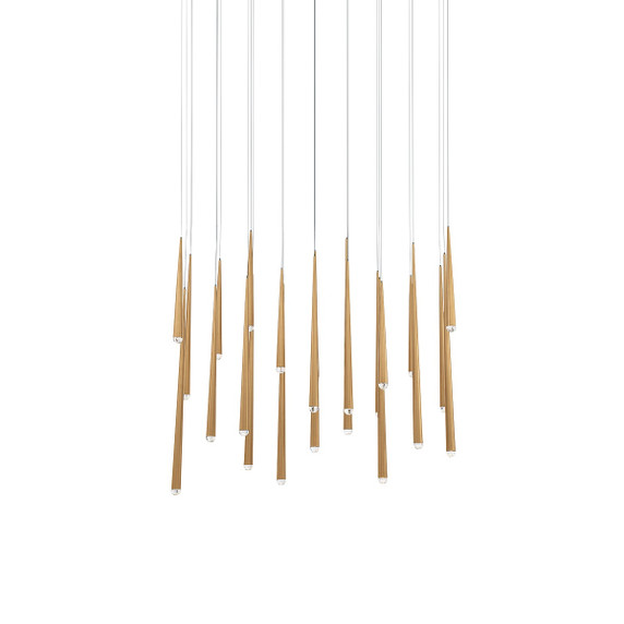 Linear/Island 4 Light + by Modern Forms ( 281 | PD-41723L-AB Cascade ) 