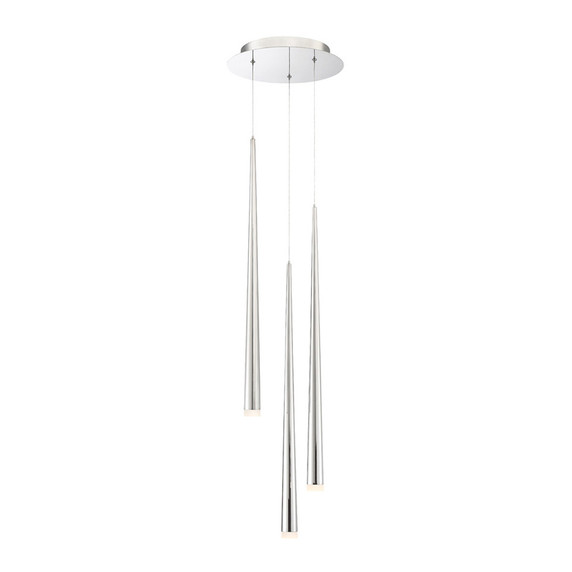 Mini Pendants 3 Light Cluster by Modern Forms ( 281 | PD-41803R-PN Cascade ) 