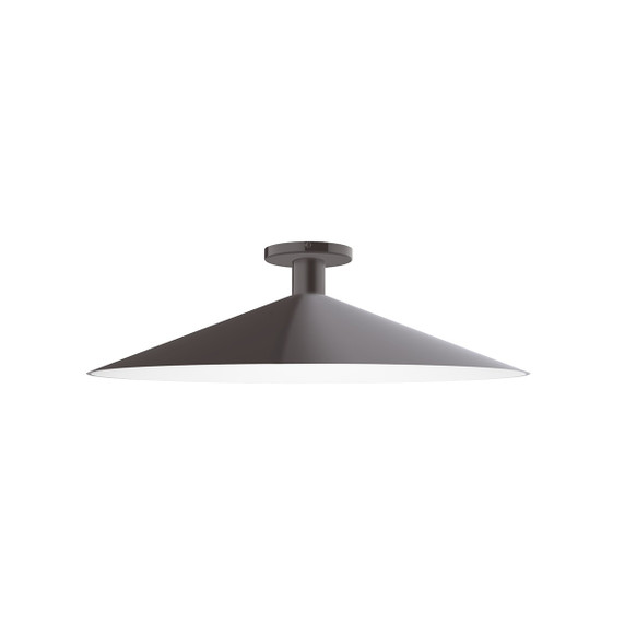 Semi-Flush Mts. Geometric/Linear by Montclair Light Works ( 518 | FMDX478-51 Zing ) 