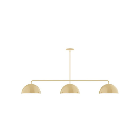 Linear/Island 3 Light Bar by Montclair Light Works ( 518 | MSN432-G15-17 Arcade ) 