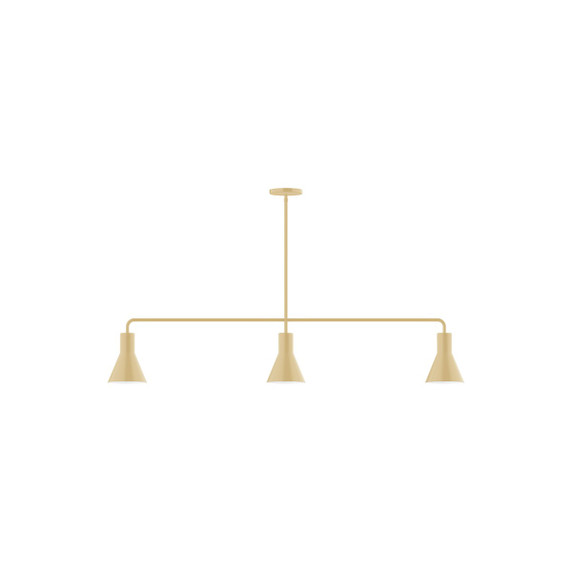 Linear/Island 3 Light Bar by Montclair Light Works ( 518 | MSN436-17 Axis ) 