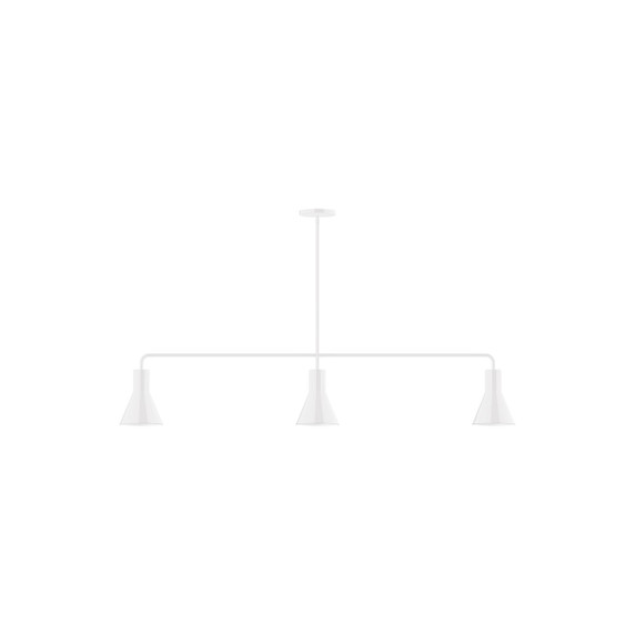 Linear/Island 3 Light Bar by Montclair Light Works ( 518 | MSN436-44 Axis ) 