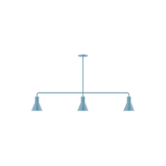 Linear/Island 3 Light Bar by Montclair Light Works ( 518 | MSN436-54 Axis ) 