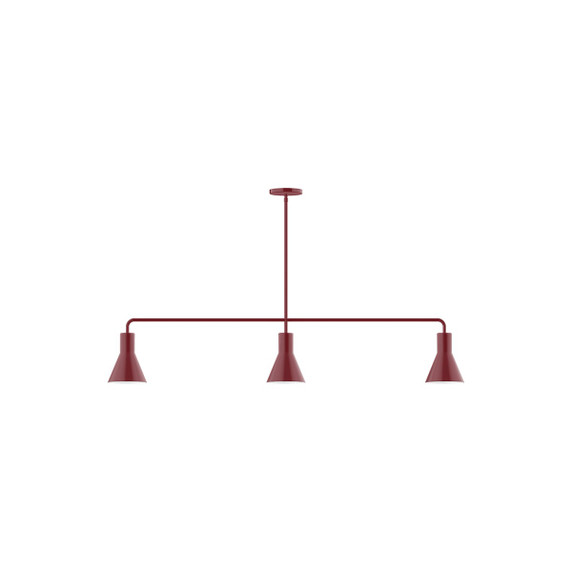 Linear/Island 3 Light Bar by Montclair Light Works ( 518 | MSN436-55 Axis ) 