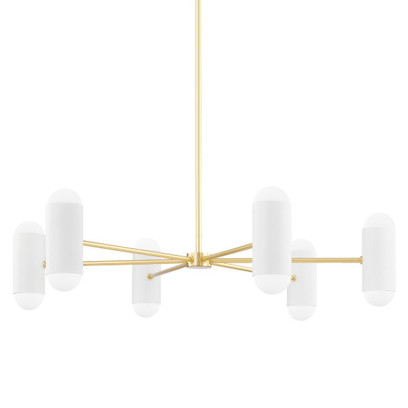 Large Chandeliers Glass Shade by Mitzi ( 428 | H484812-AGB/SWH Kira ) 