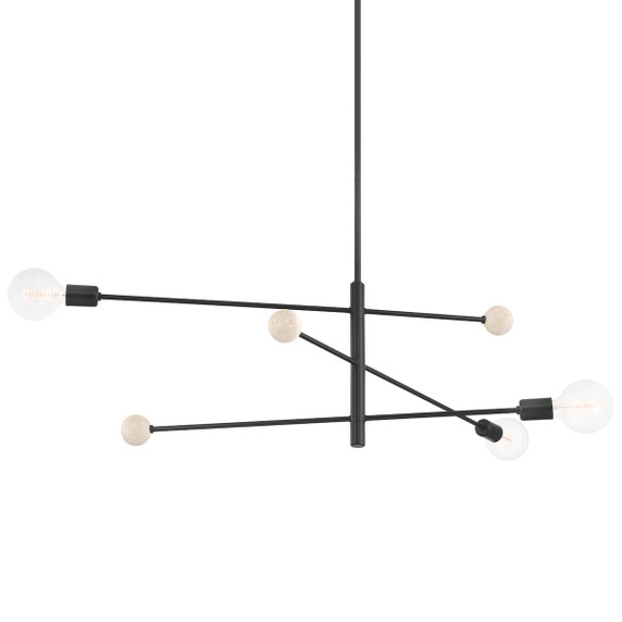 Large Chandeliers Starburst by Mitzi ( 428 | H491803-SBK Slater ) 