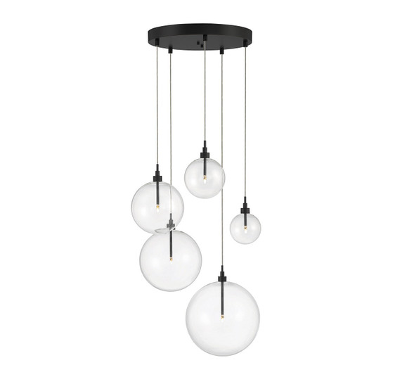 Mid. Chandeliers Multi-Port/Cascade by Meridian ( 446 | M10099ORB ) 