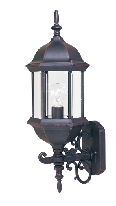 Exterior Wall Mount by Maxim ( 16 | 1072CLEB Builder Cast ) 