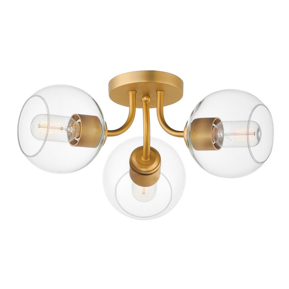 Semi-Flush Mts. Multi-port/Cluster by Maxim ( 16 | 21634CLNAB Knox ) 