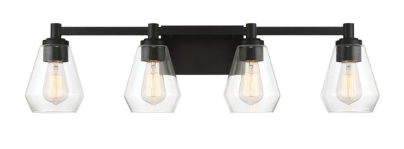 Bathroom Fixtures Four Lights by Minka-Lavery ( 7 | 5704-66A Clarity ) 