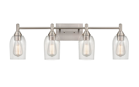 Bathroom Fixtures Four Lights by Millennium ( 59 | 4994-BN Arlett ) 
