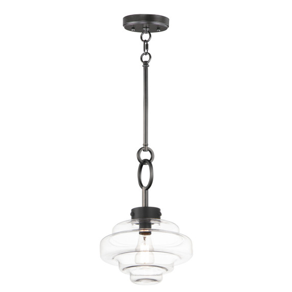 Pendants Glass Down by Maxim ( 16 | 11122CLBK Harbor ) 