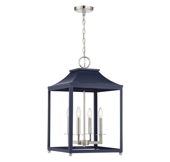 Foyer/Hall Lanterns Open Frame by Meridian ( 446 | M30009NBLPN ) 