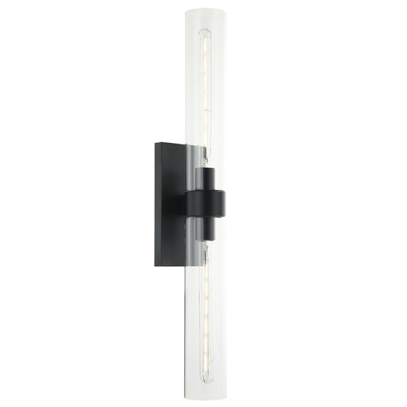 Sconces Double Glass by Maxilite ( 501 | MX 6526-0107 Cardero-Clear ) 