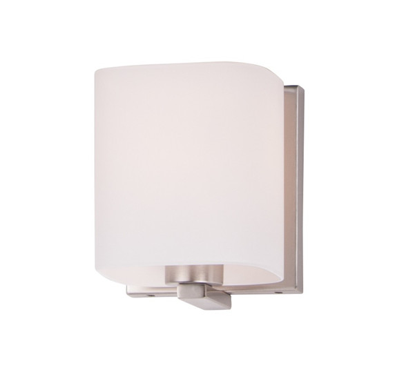Sconces Single Glass by Maxim ( 16 | 11251SWSN Wrap ) 