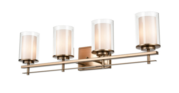 Bathroom Fixtures Four Lights by Millennium ( 59 | 5504-MG Huderson ) 