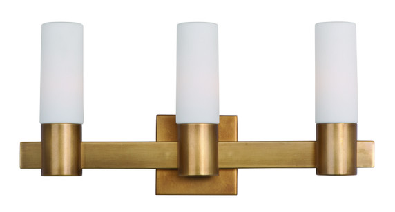 Bathroom Fixtures Three Lights by Maxim ( 16 | 22413SWNAB Contessa ) 